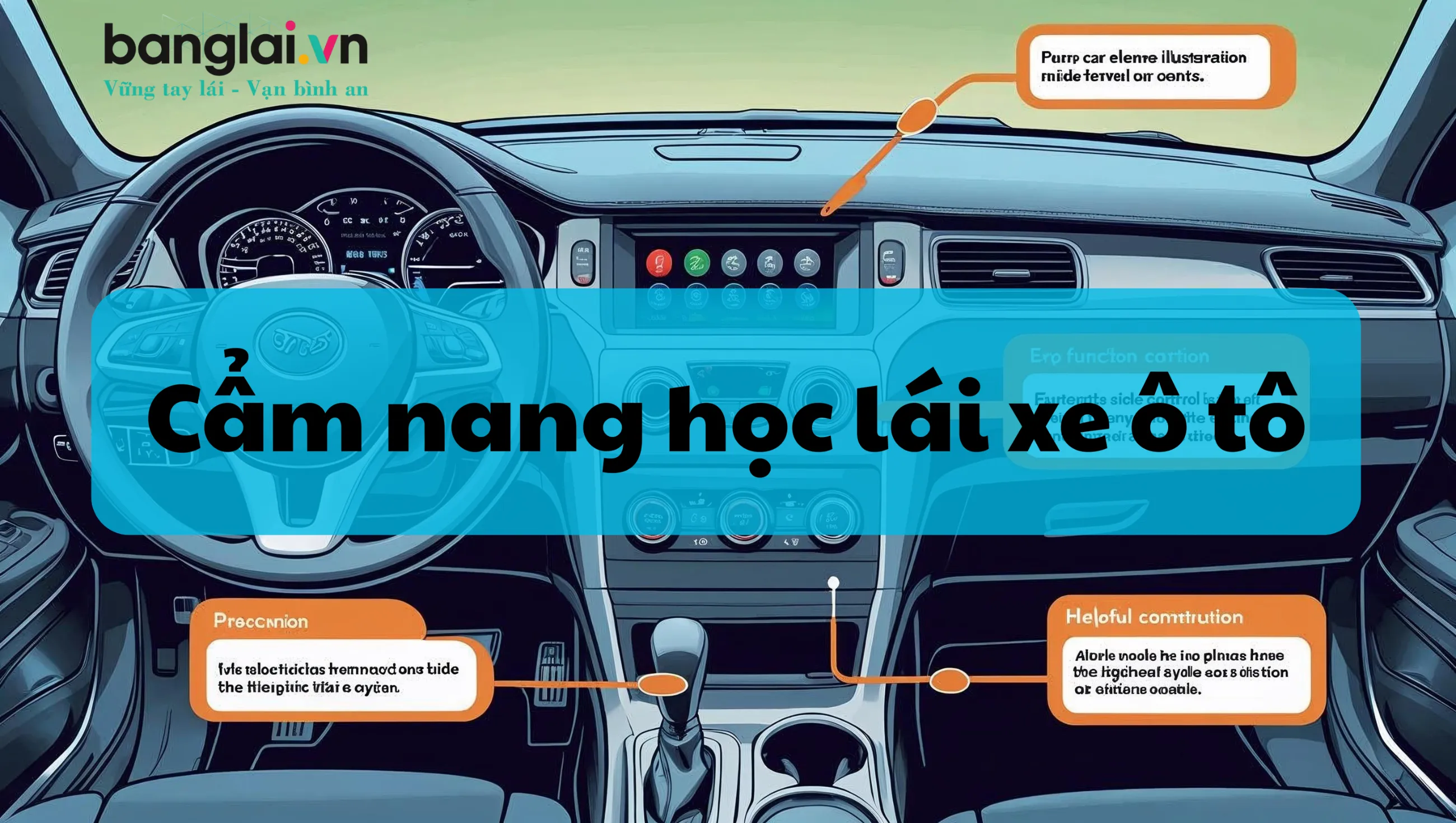 Cẩm nang học lái xe ô tô